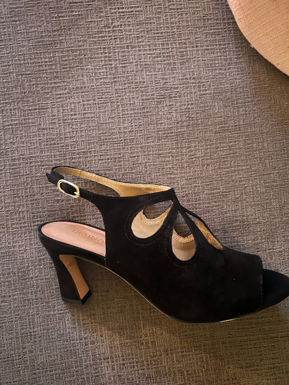 Bernardo Black Suede Nili Dress Pumps - NWT - Size 7